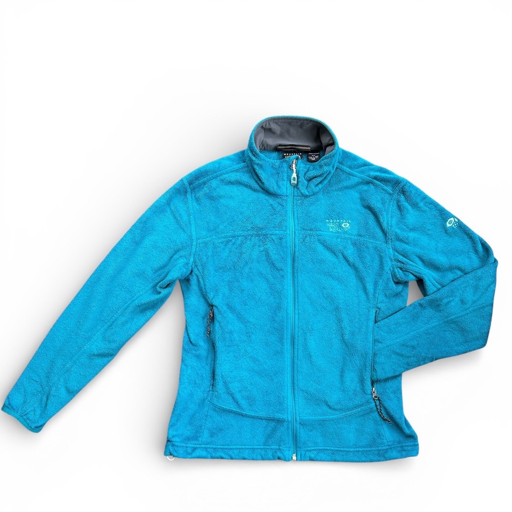 Mountain‎ Hardwear Monkey Woman Jacket Women Medium Teal Good Fleece OL3866